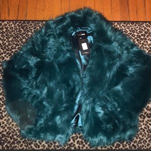 Fashion nova fur coat